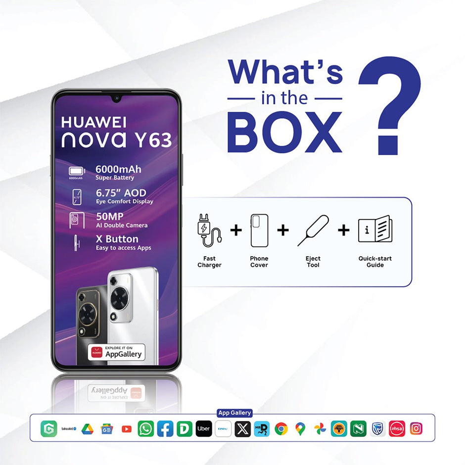 Huawei Nova Y63 6GB+128GB LTE Dual Sim