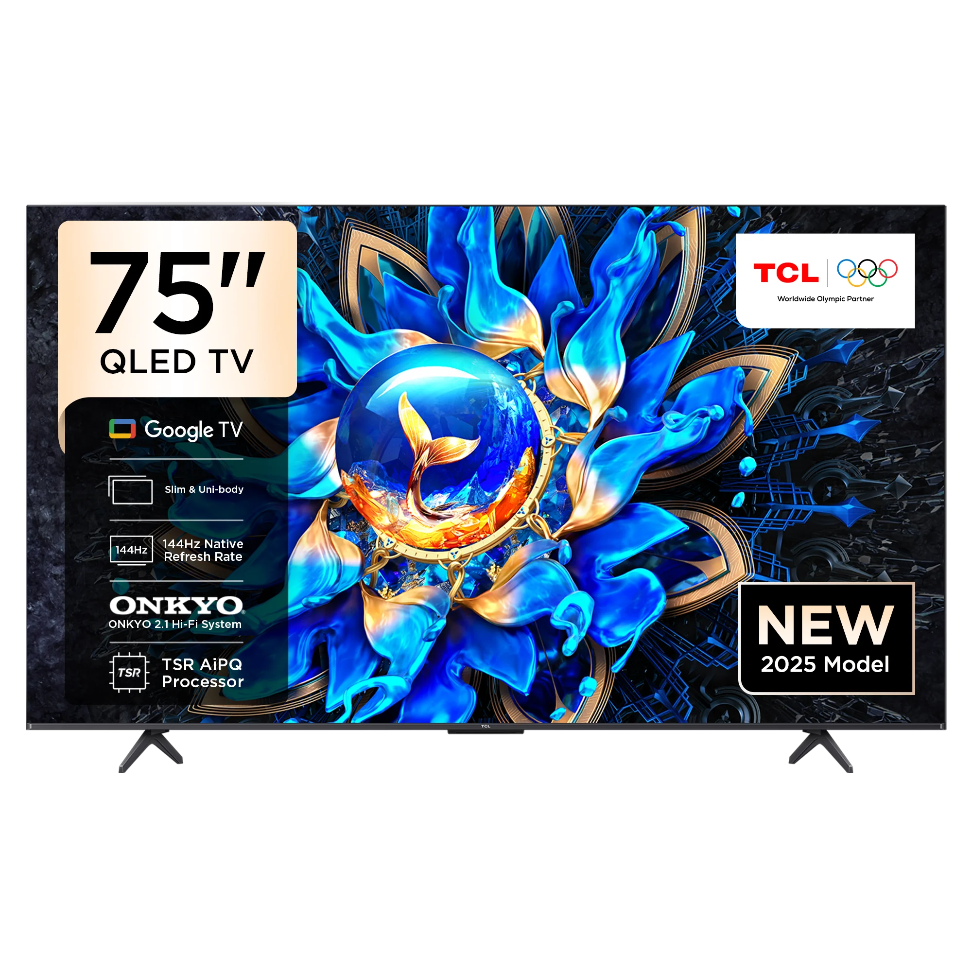 TCL T8C/P8K 55''/65''/75'' QLED TV