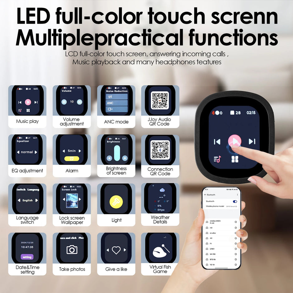 NEWEST ANC930Plus Hybrid ANC Wireless Headphone