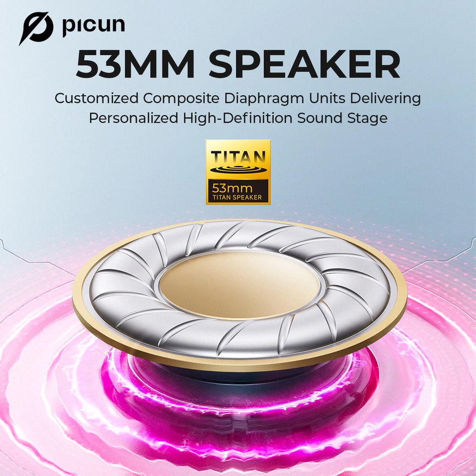 Picun G3 Gaming Wireless Headphone with Mic