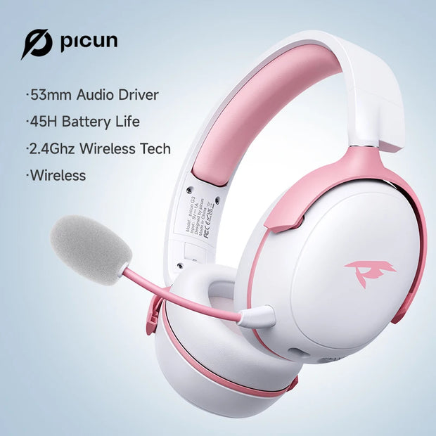 Picun G3 Gaming Wireless Headphone with Mic