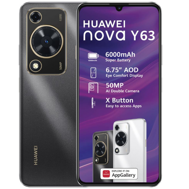 Huawei Nova Y63 6GB+128GB LTE Dual Sim