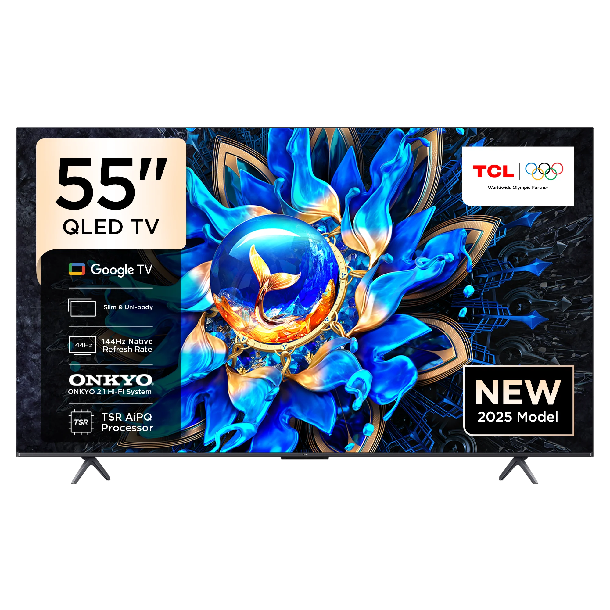 TCL T8C/P8K 55''/65''/75'' QLED TV