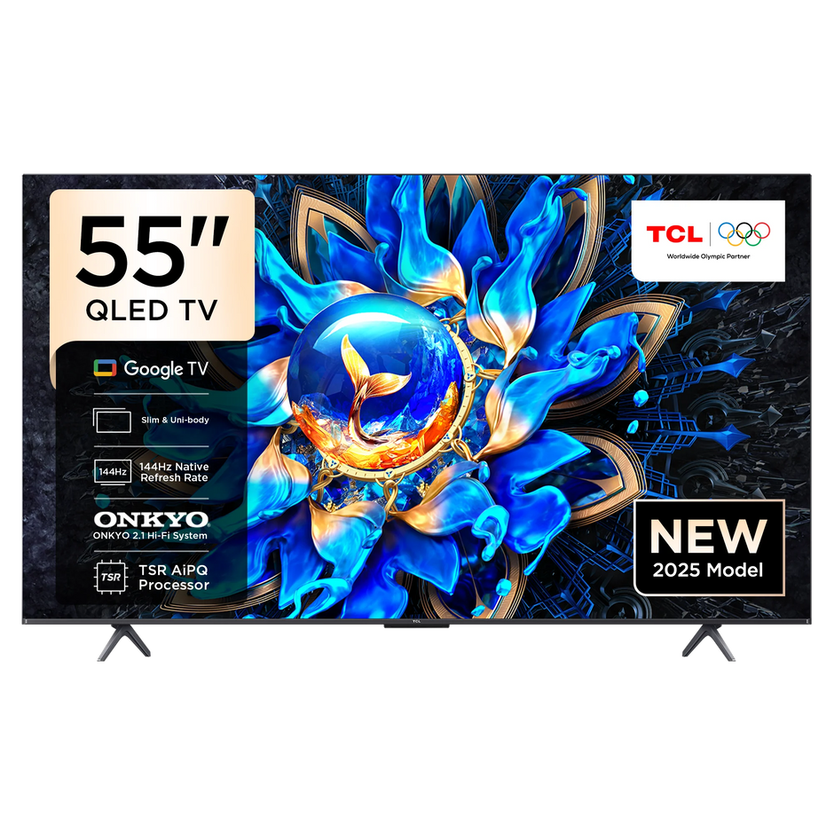 TCL T8C/P8K 55''/65''/75'' QLED TV