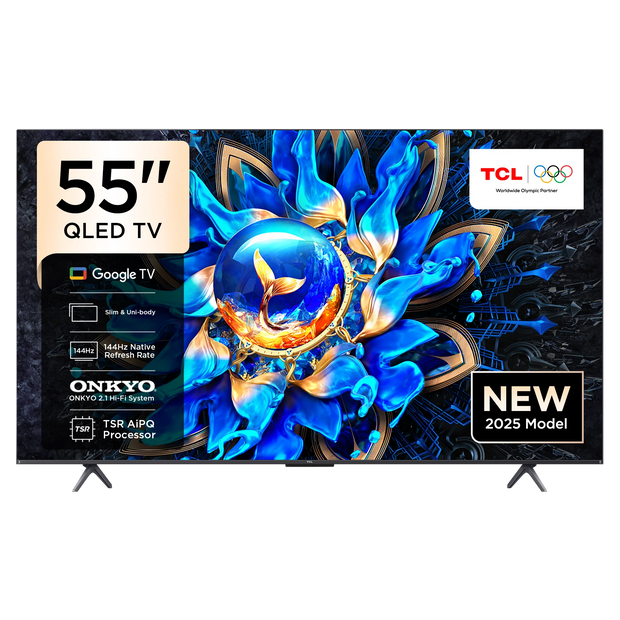 TCL T8C/P8K 55''/65''/75'' QLED TV