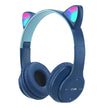 Cute Cat Ear Bluetooth Headphones LED Light Flash