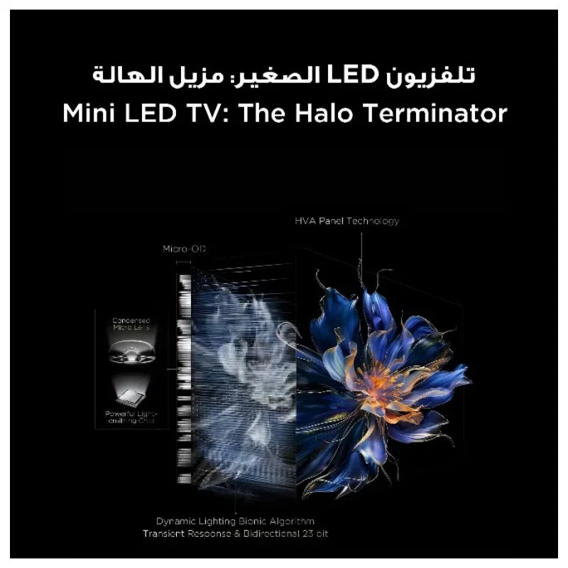 TCL C6K/Q6C 55''/65''/75''/85''/98'' Mini LED